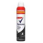 Antitranspirante Aerossol Invisible Rexona 200ml Tamanho Econômico