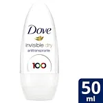 Desodorante Antitranspirante Roll-On Invisible Dry Dove 50ml