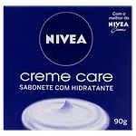 Sabonete Barra Hidratante Nivea Creme Care Caixa 90g