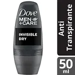 Desodorante Antitranspirante Roll-On Invisible Dry Dove Men+Care 50 Ml