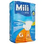 Fralda Adulto Mili Vita C/8 G .